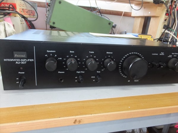 オーバーホール・整備済み！！AU-707 サンスイ プリメインアンプ AU