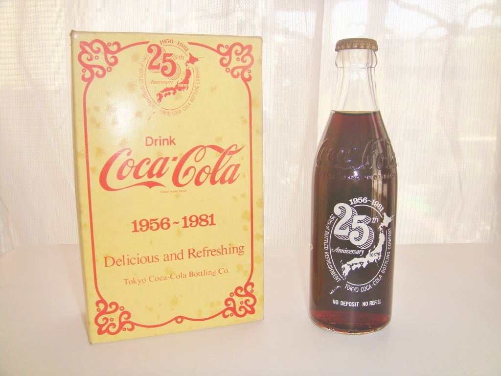 ジュース瓶「COCA-COLA 東京コカ・コーラ25周年記念ビン」 | 時代屋