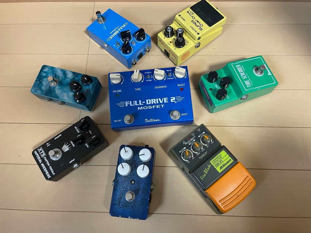 SRV 4in1 エフェクター FUZZ+OCTAVIA+TS+TS SRV 4in1 エフェクター