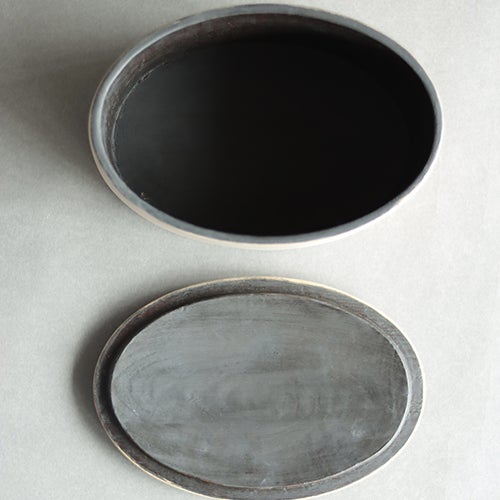 白釉・褐釉 対水滴 】 宋代 宋窯 化粧箱入り 中国古玩・骨董 白釉・褐