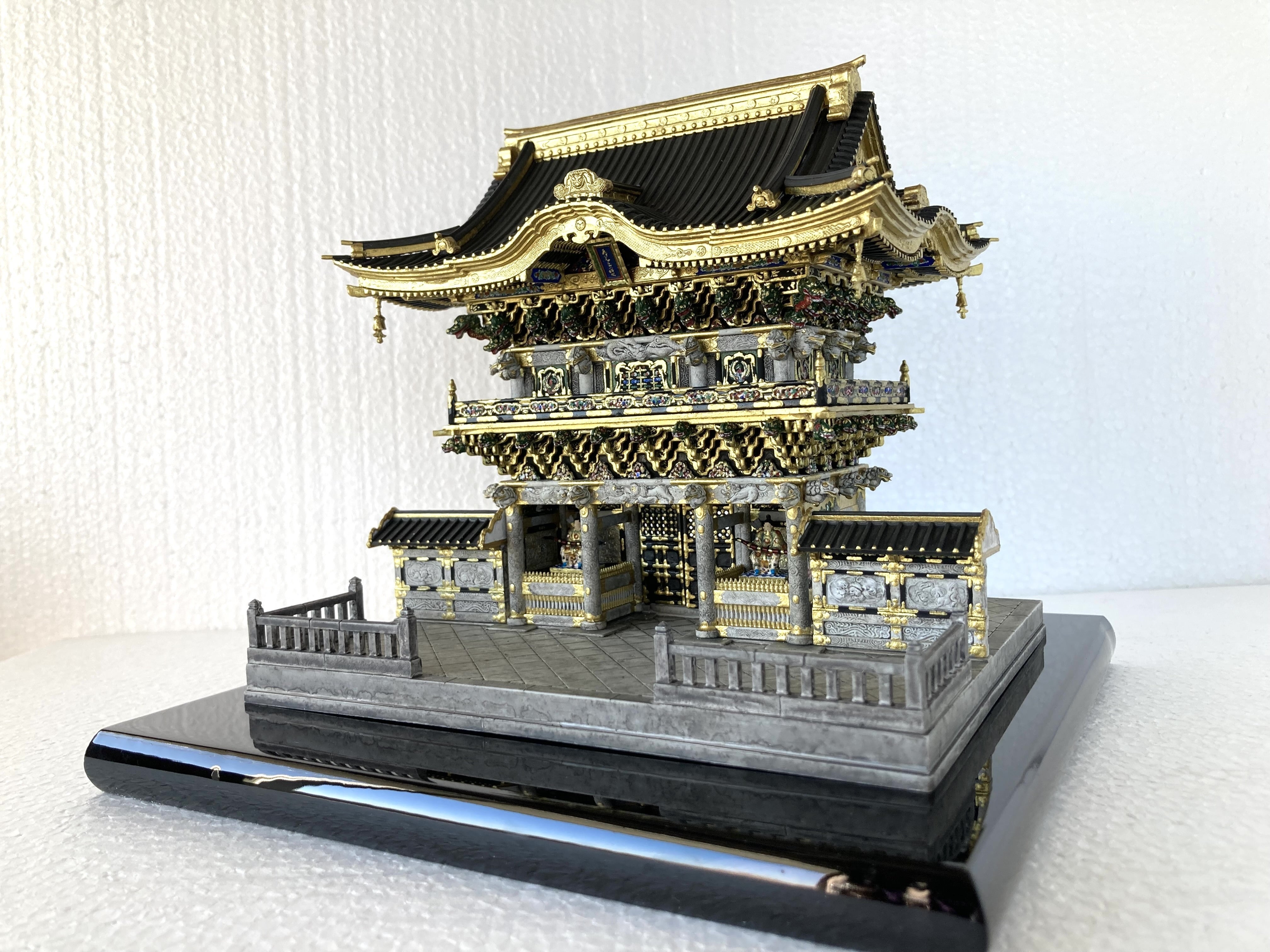 今年初めの日光東照宮陽明門1/80模型の製作 | Kyotoから創造するARTBOX45°