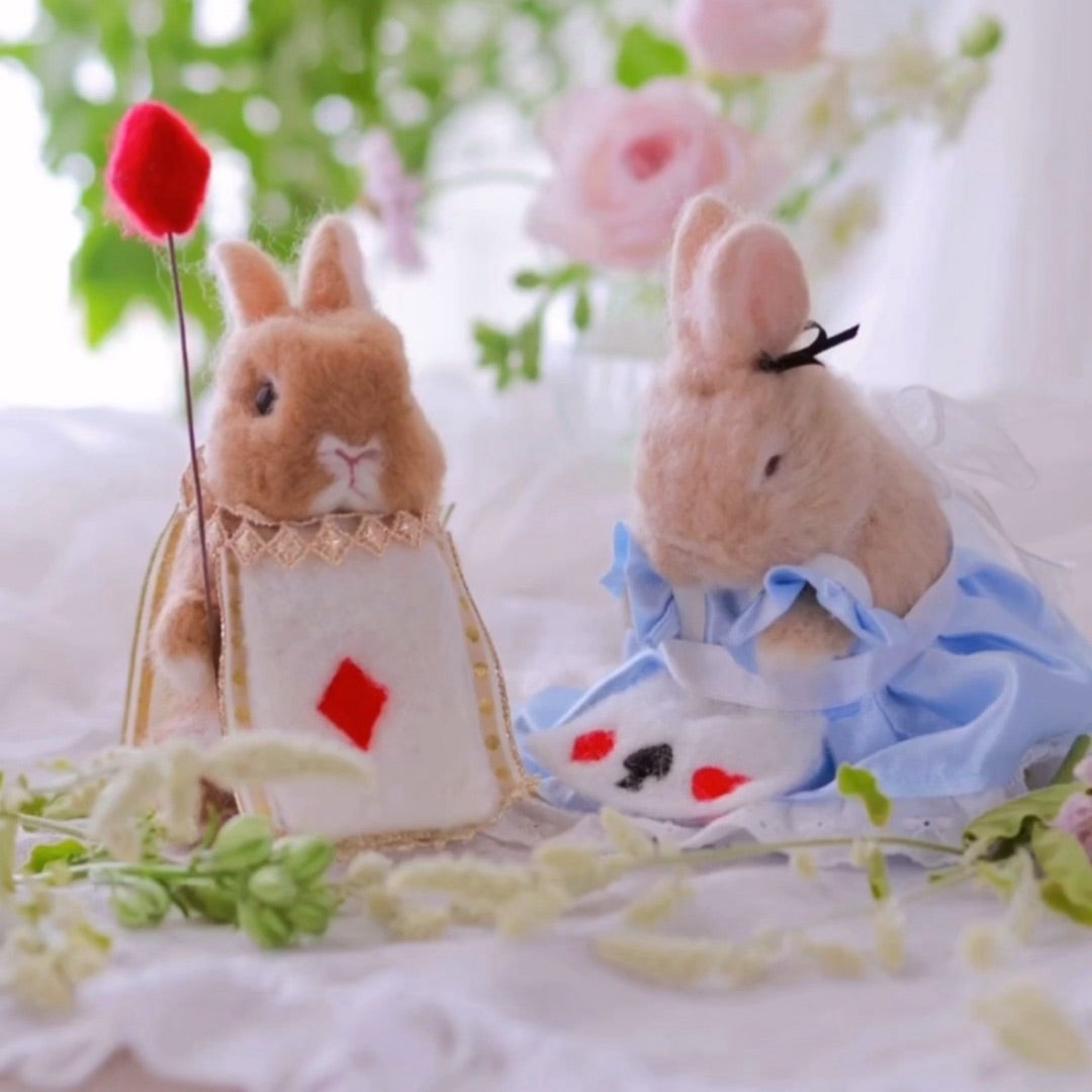 ☆様 うさぎ 羊毛フェルト額縁入り 【公式通販】