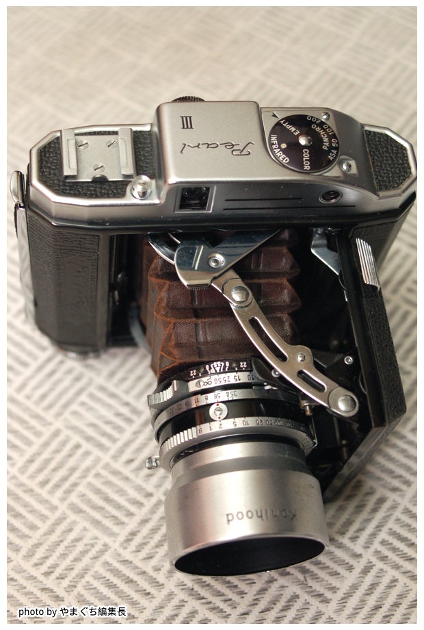 Pearl II 蛇腹 中判カメラ 美品 動作確認 Pearl II 蛇腹 中判カメラ 美