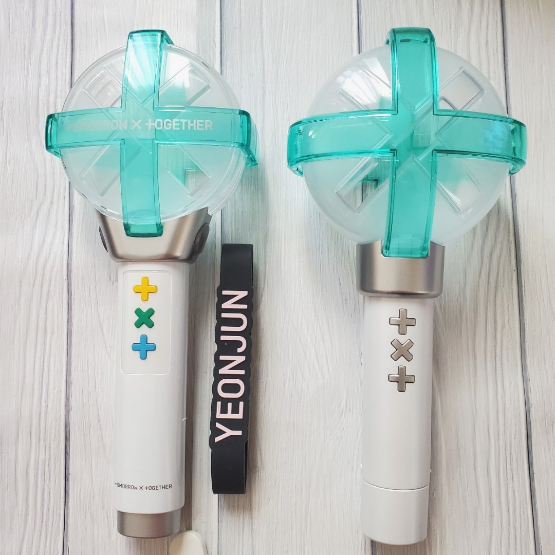 TXT ペンライト ver2 トゥバ モア棒 TXT・MOA棒ver.2 開封レポ❤️ヾ