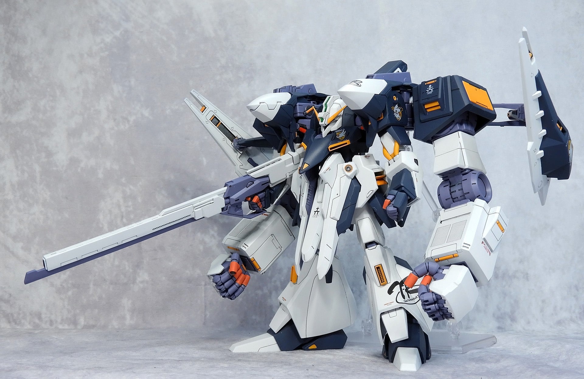 HG ギャプランTR-5ギガンティック・アーム・ユニット装備 塗装 | @in's