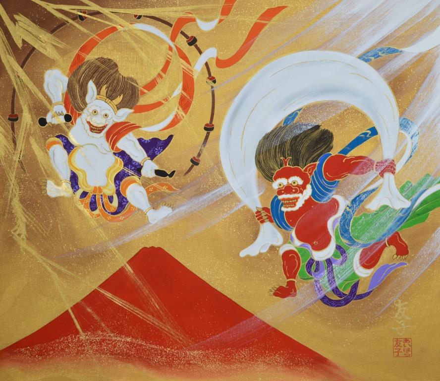 赤富士に昇り龍 6号 あいはら友子 赤富士に昇り龍 06号 あいはら友子