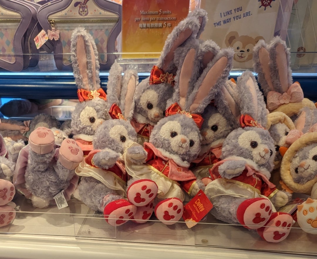 香港ディズニー ダッフィー シェリーメイ ぬいぐるみ SS 2024 春