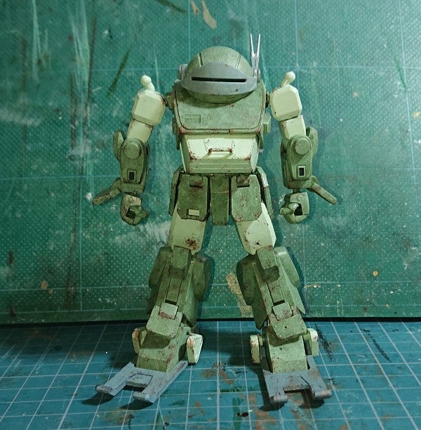 HGバーグラリードッグの塗装 その2 | シェリルのみんな～ガチャガチャ