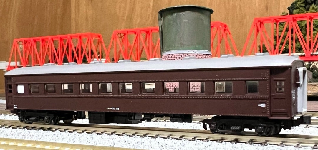 KATO 10-1893“JR西日本 マイテ49+旧形客車 4両セット”入線。〜その2