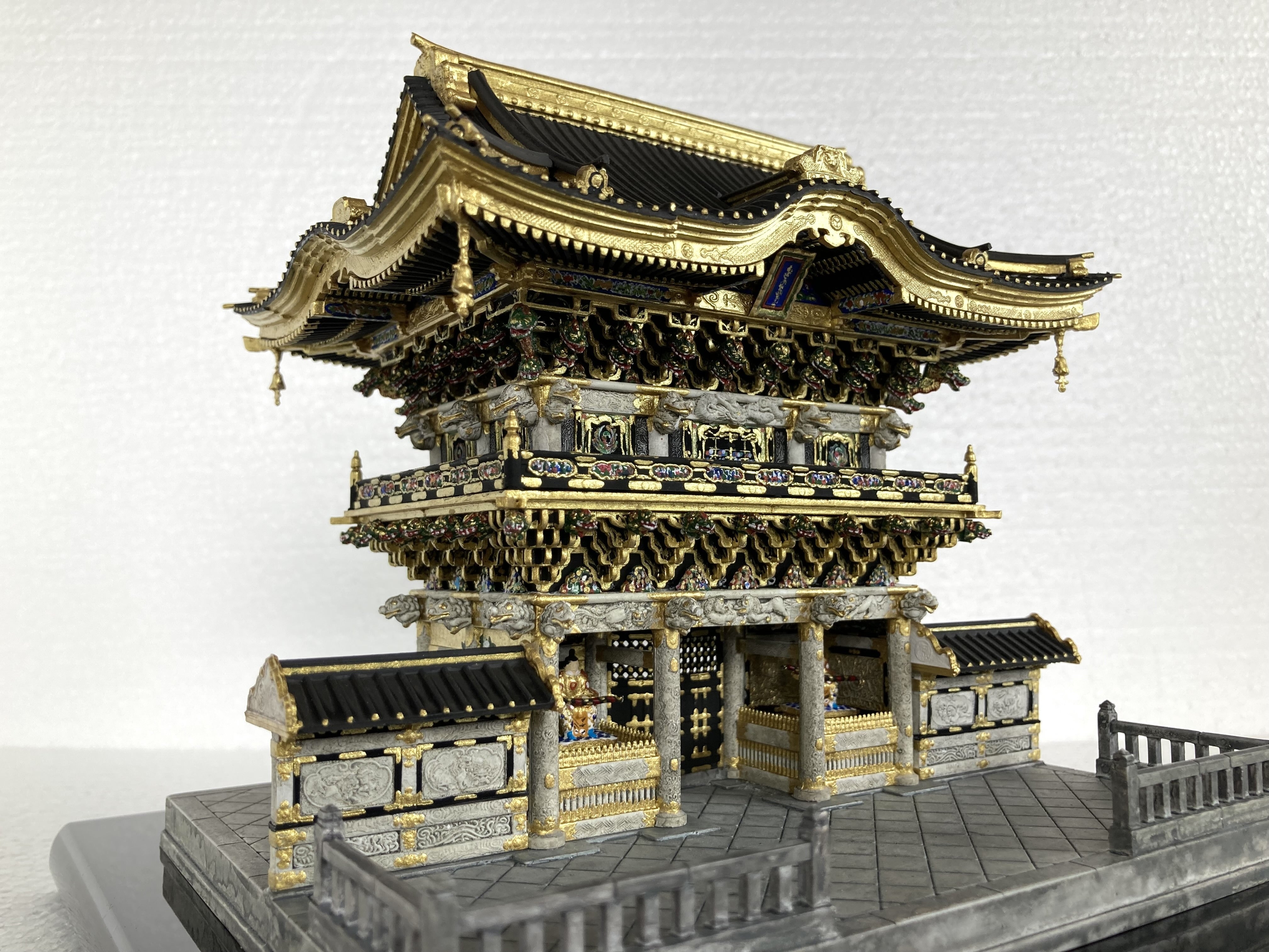 彩色から表現する日光東照宮陽明門1/80 | Kyotoから創造するARTBOX45°