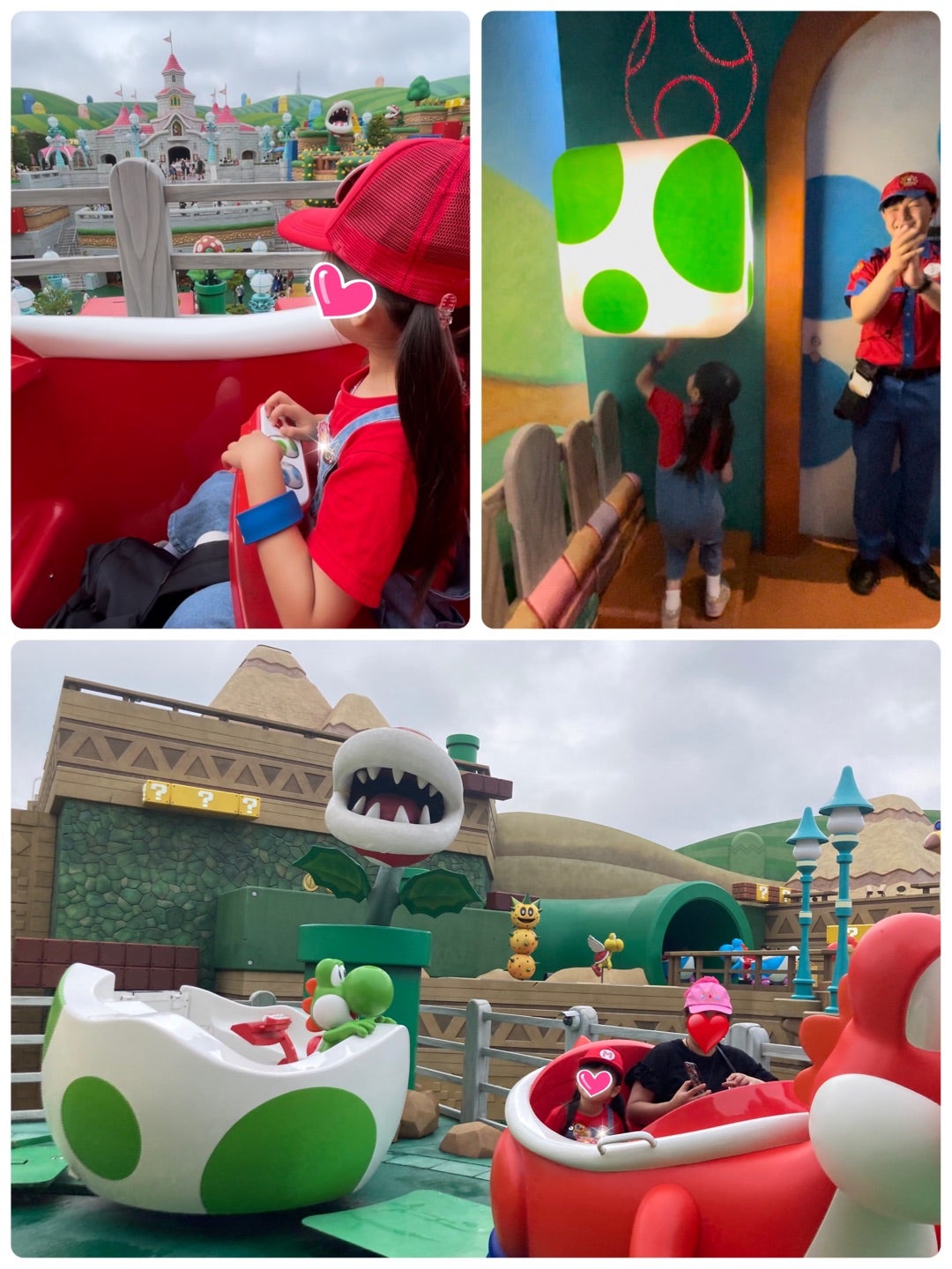 USJ マリオ 帽子 パワーアップバンド 4本 ルイージ ヨッシー ユニバーサル