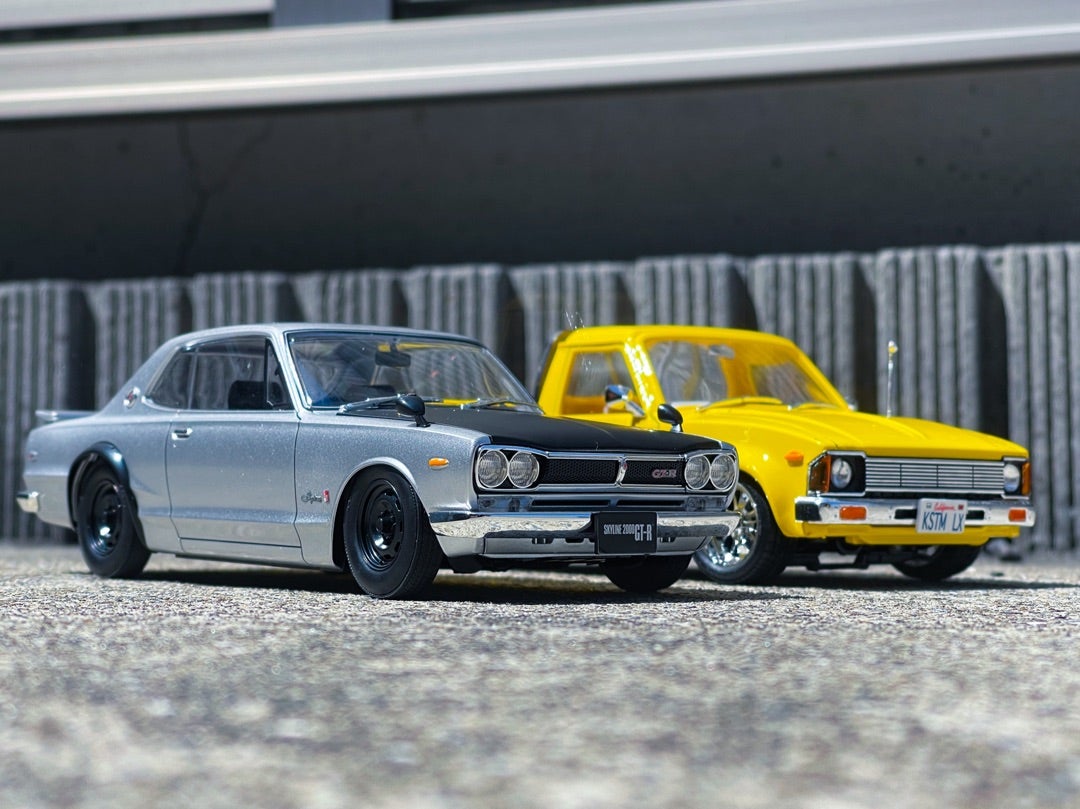 1/24スケール 楽プラ ハコスカ | みみまんのお気楽日記