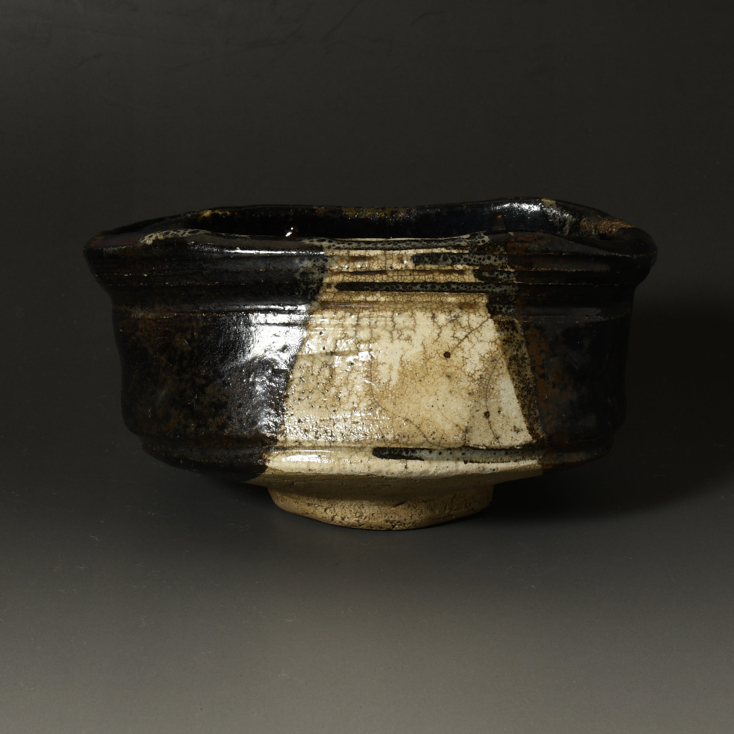 342『黒織部茶碗』 /美術品 骨董品 茶道具 古美術 【公式通販】