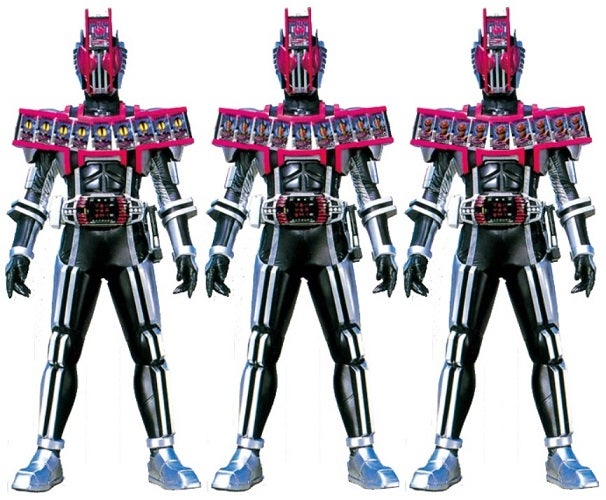 12仮面ライダーディエンドコンプリートフォーム3枚CB04-054 250419 13