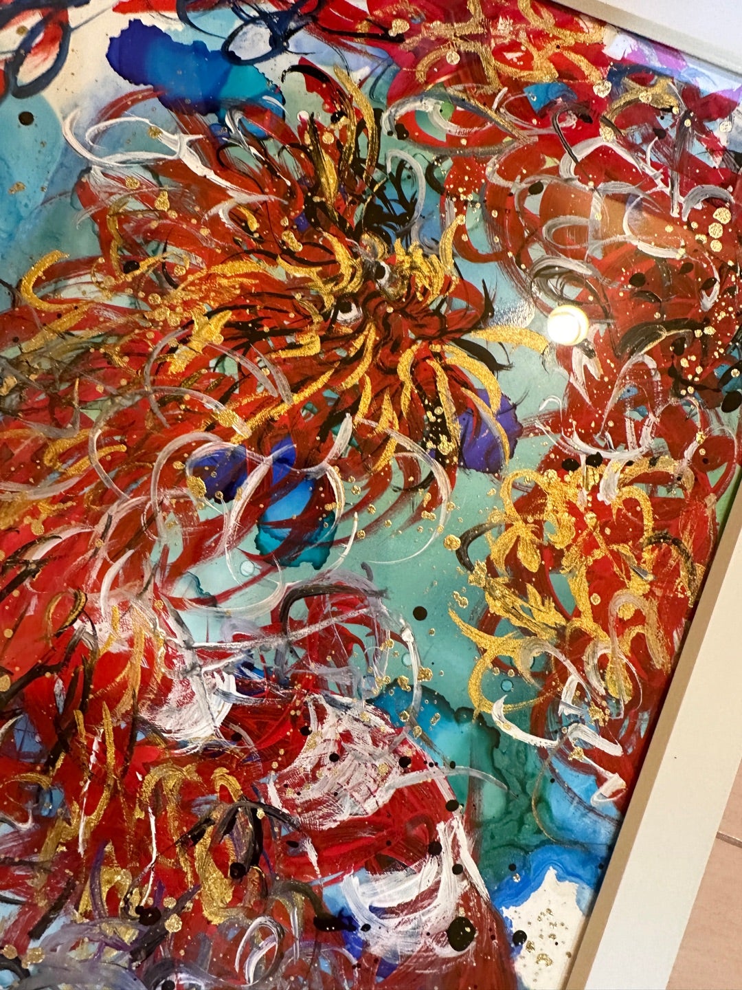 掛け軸 三好風人 『 紫陽花 』 俳句 画賛 俳画 紙本 希少 軸装 掛軸 美