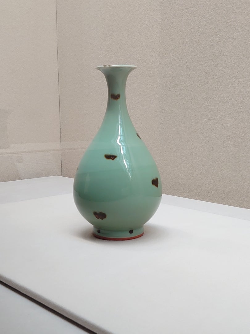 国宝 飛青磁花生＠大阪市立東洋陶磁美術館 | 死ぬまでにすべての国宝を