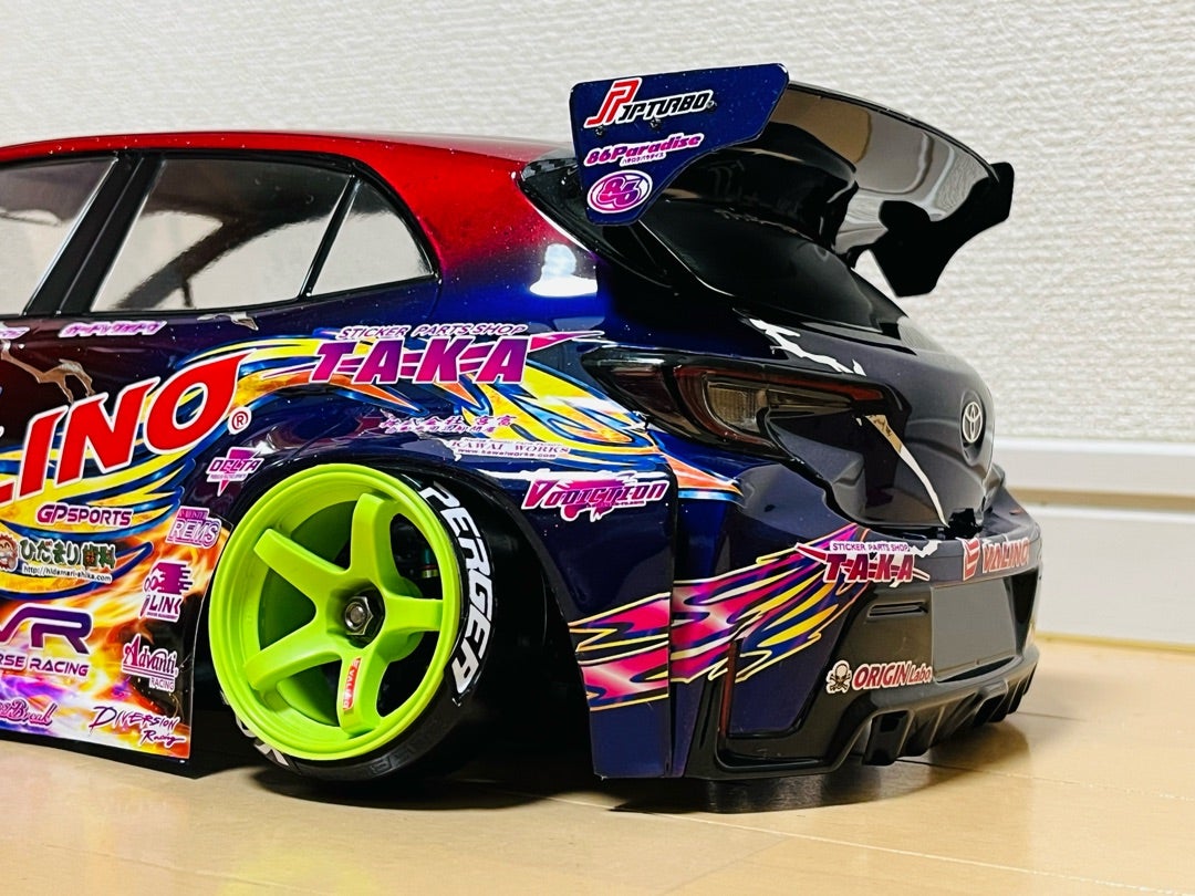 アディクション GRカローラ 1/10ボディ リアルなラジコン「GRカローラ