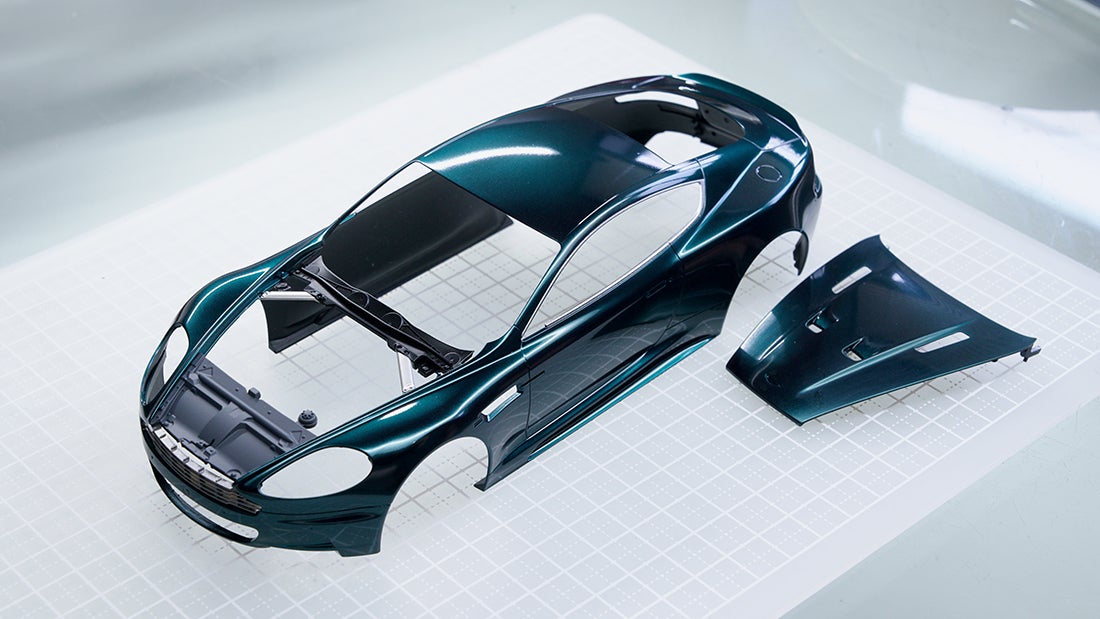 製作記 タミヤ 1/24 アストンマーティン DBS (24) | プラモ日記 青22号