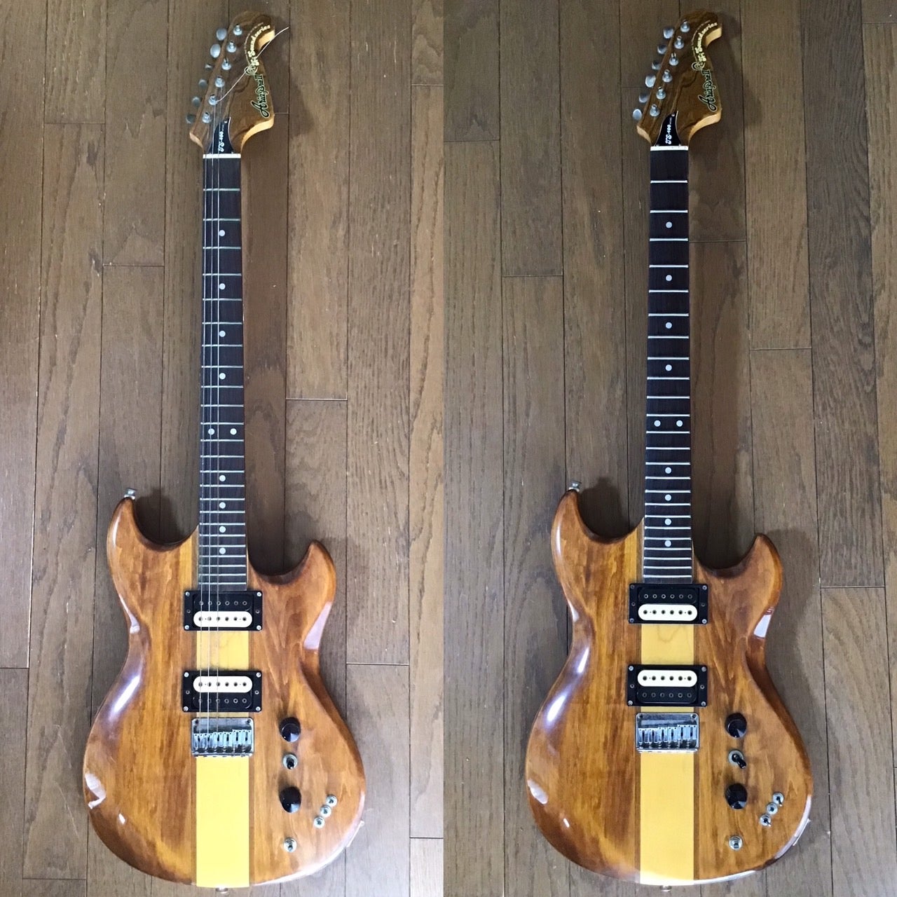 アリアプロII TA-TRI STBR ネック折れ アリアプロII TA-TRI STBR