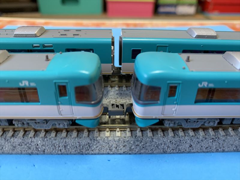 マイクロエース 283系 オーシャンアロー 貫通先頭車をTNカプラー化する