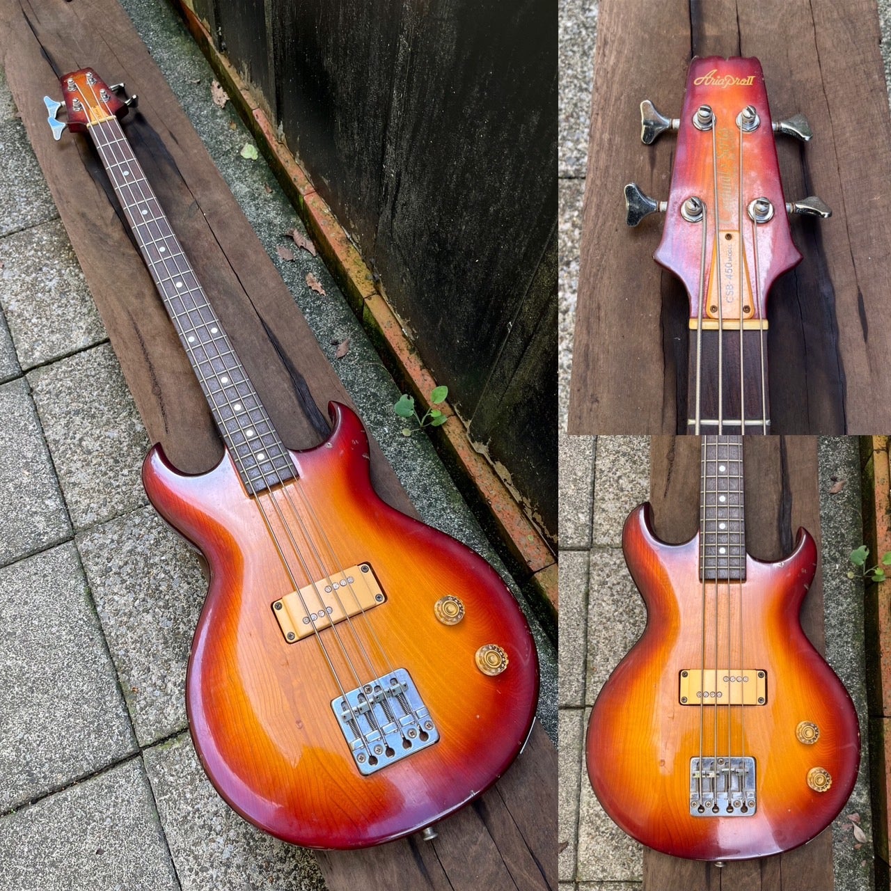 エレキベース ARIA PROⅡ SB-R80 ジャパンビンテージ 1980 エレキ