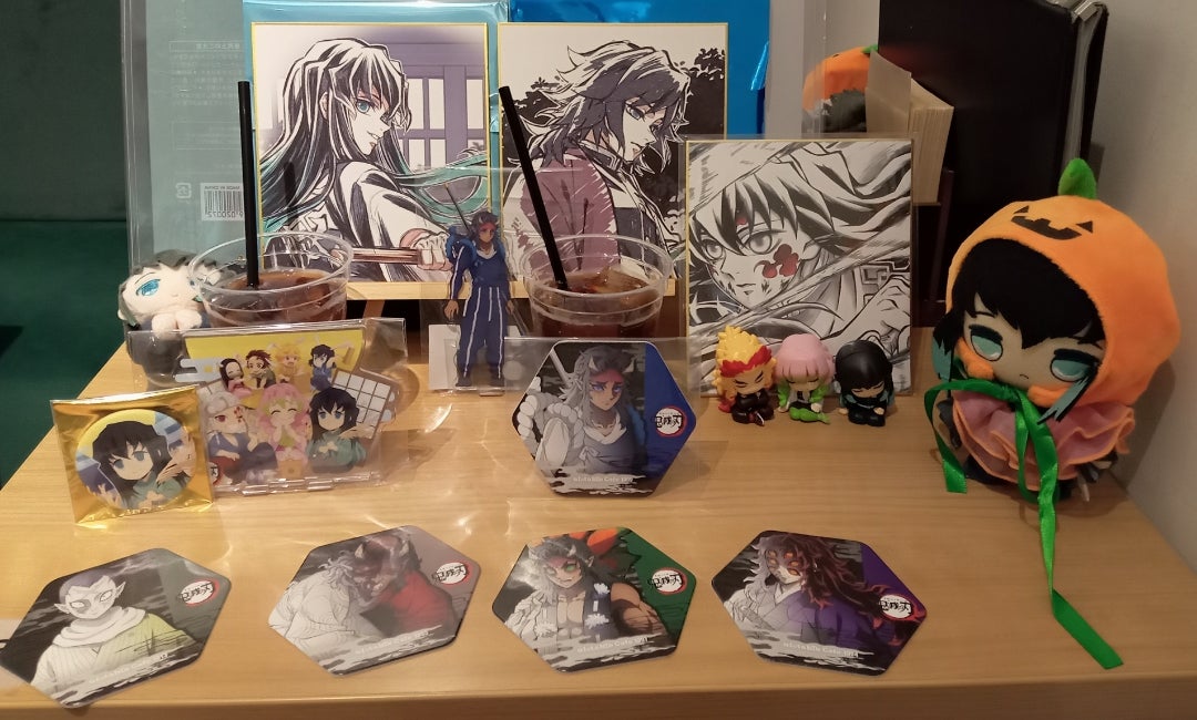 鬼滅の刃 ufotablecafe 鬼襲来イベント コースター 黒死牟 2024 鬼滅の