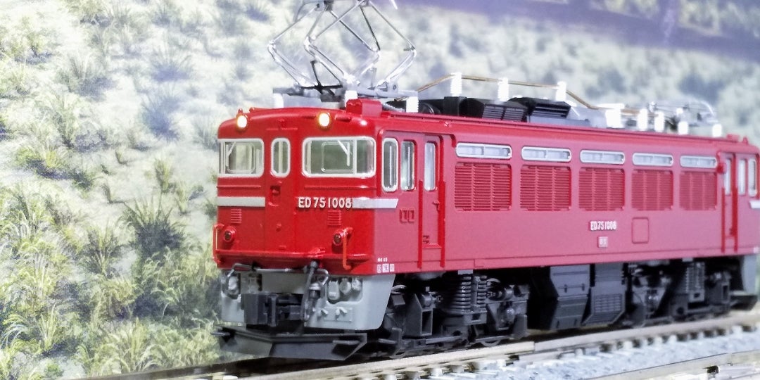 KATO ED75 1000 前期形 入線‼️ (品番3075-1) | oketa-mokeiのブログ