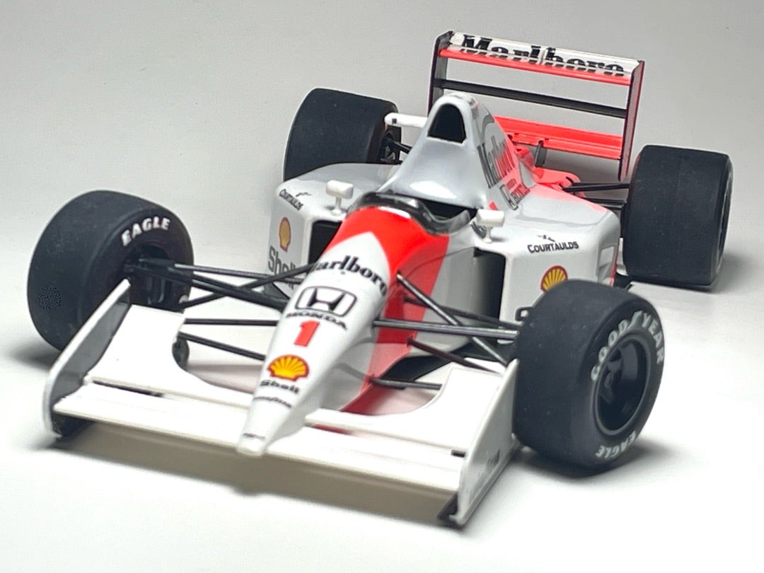 タミヤ1/20マクラーレンMP4/7ホンダ 完成 | 駆け抜ける模型生活