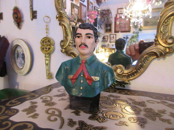 マフィアの聖人 ヘスス マルベルデ胸像 Jesús Malverde