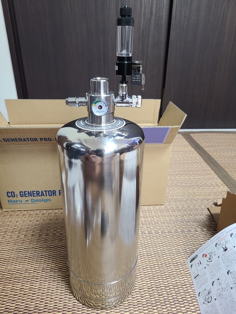 ついにCo2発生装置に手を出してしまった | とっしーの海水魚な日々