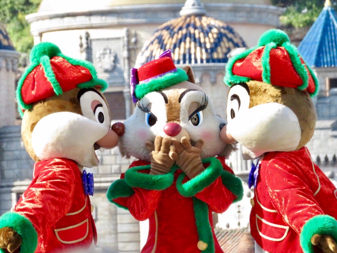 ディズニーストア チップ デール クラリス ピンバッジ バレンタイン