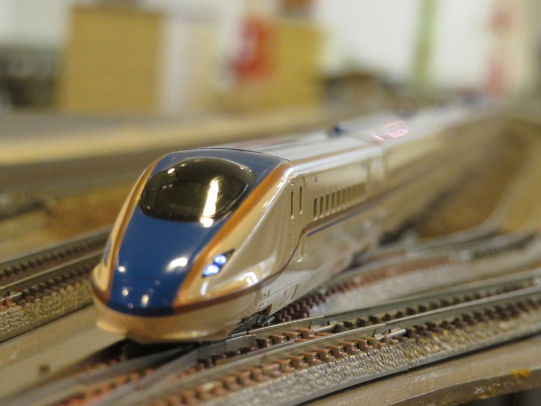鉄道模型】E7系北陸新幹線「かがやき」が入線！ | 踏切の番人Zのブログ