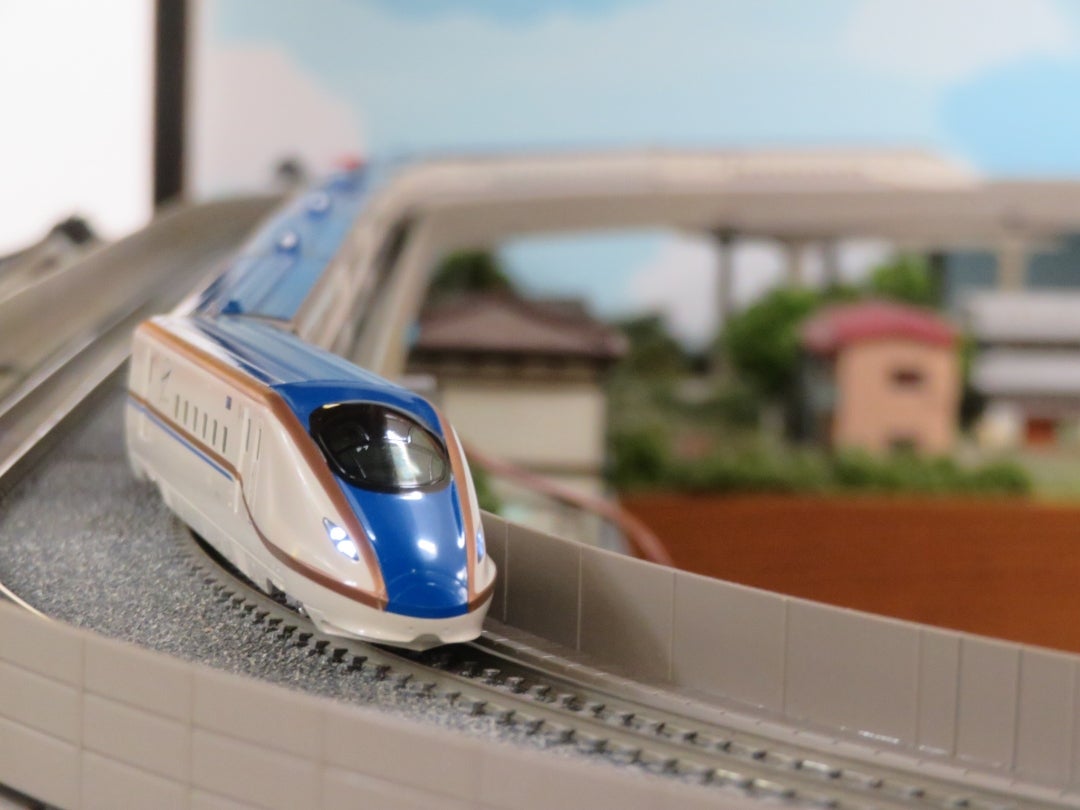 鉄道模型】E7系北陸新幹線「かがやき」が入線！ | 踏切の番人Zのブログ