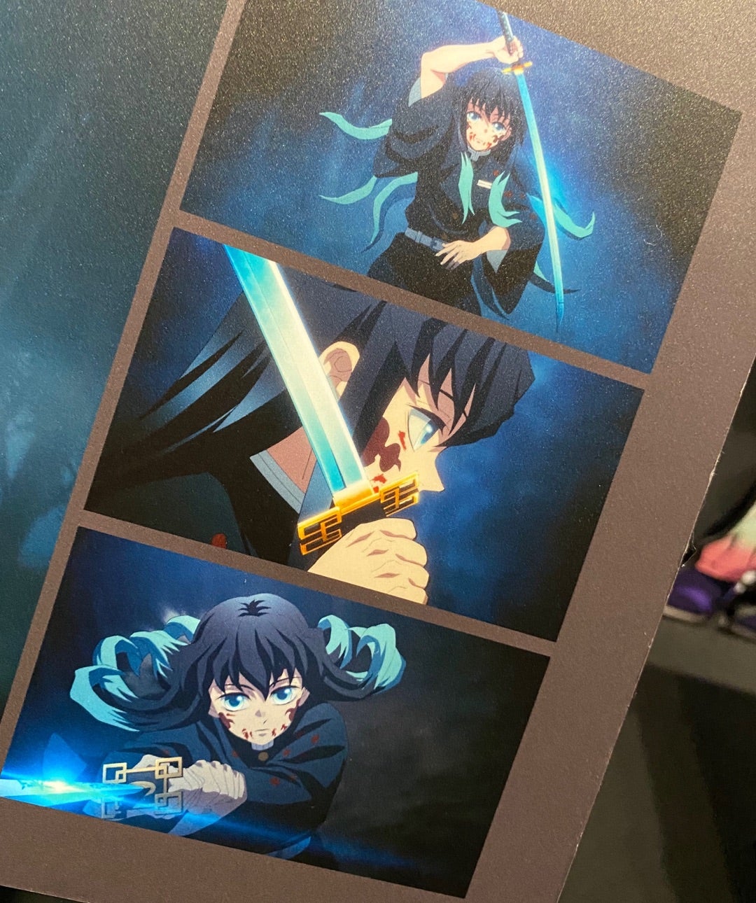 鬼滅の刃 柱展 キービジュアル B4ミラーアート 時透無一郎 グッズ