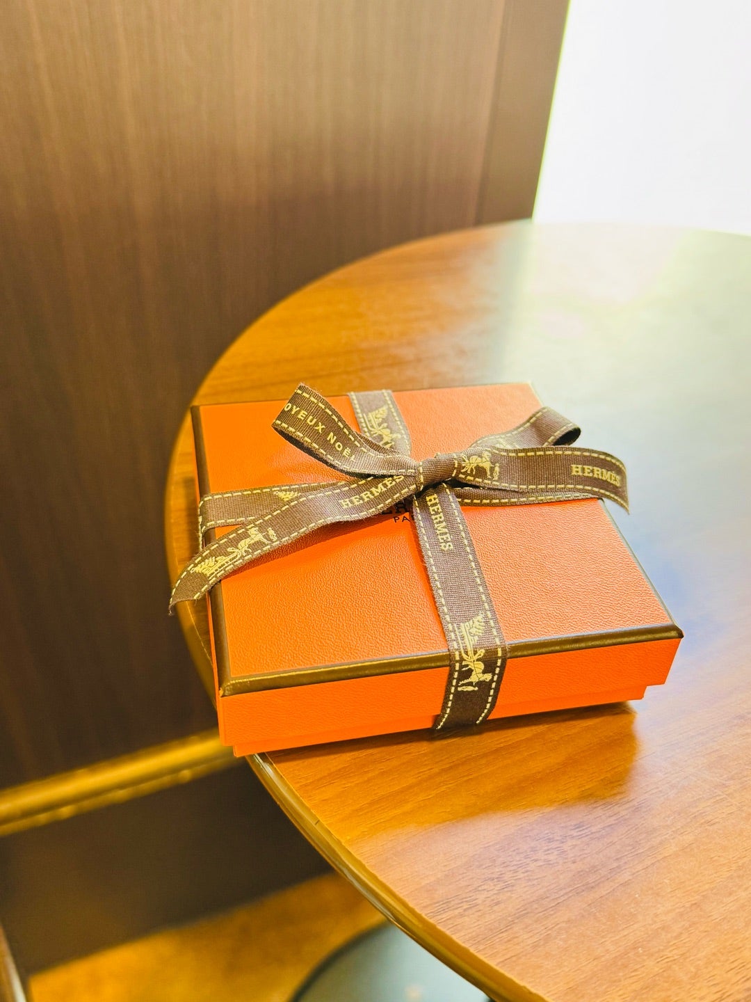 エルメス ノエルのリボンになっていたよ、うれしい | ゆきこ：1、2、3、4