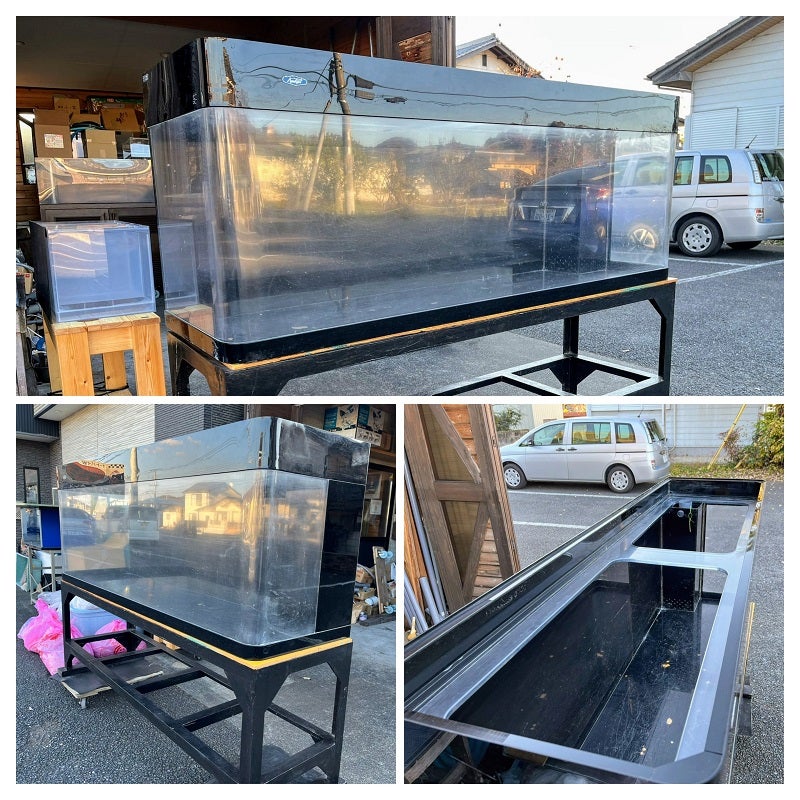 レトロ 昭和水槽 アルナ 中古品 引き取り大分 レトロ 昭和水槽 アルナ