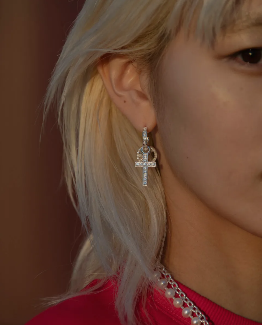 GOD ONLY KNOWS ピアス両耳・ネックレス (ゴールド) 岩田剛典 岩田剛典