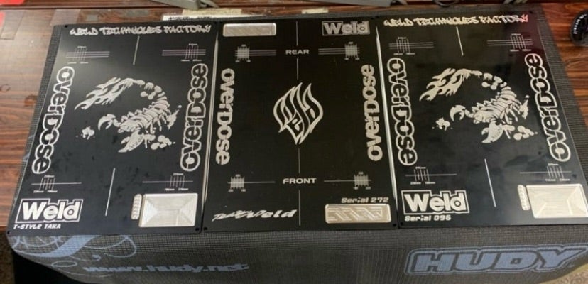 ODのセッティングボード ver2パープル＆レッド | ラジドリお馬鹿さんの