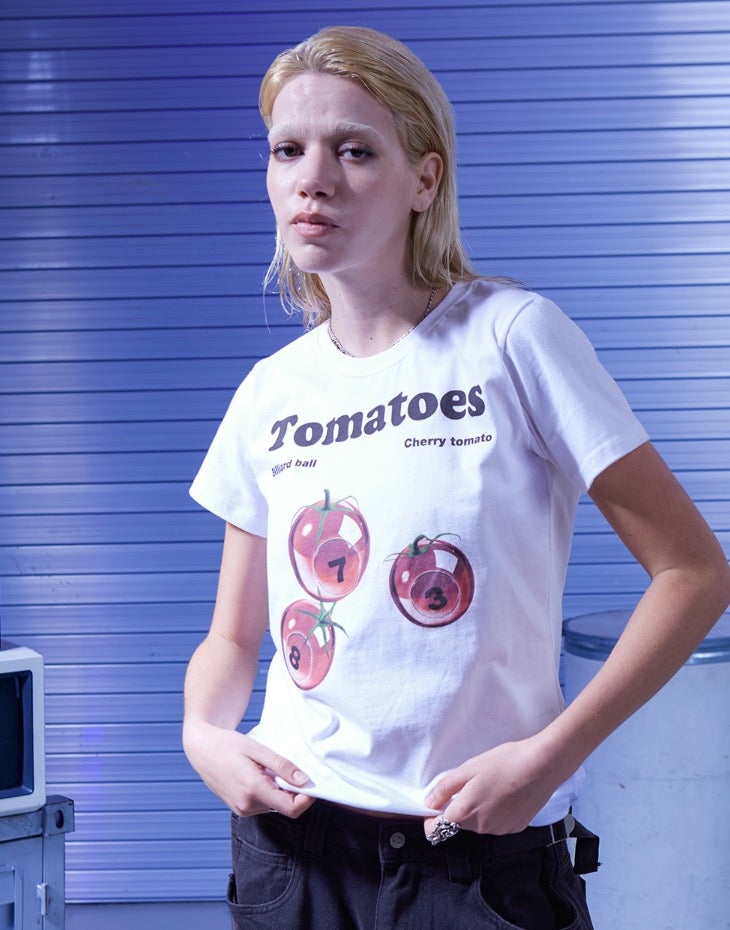 LE_SSERAFIM着用】ウンチェのトマトクロップTシャツ | GVGストア