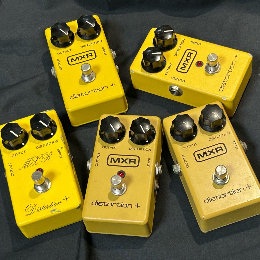 筆記体】MXR Distortion+【復刻版】 | ギターダー 〜工房の片隅で〜