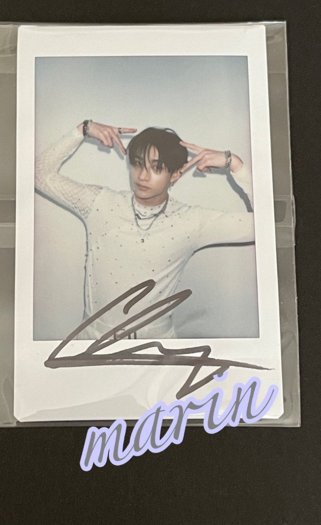 Straykids Felix 直筆サイン straykids ストレイキッズ スキズ Felix