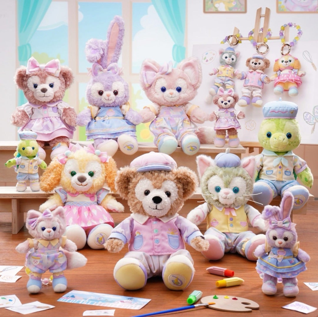 ダッフィーフレンズ】イースター 2018 香港 ぬいぐるみ SS タグ付き