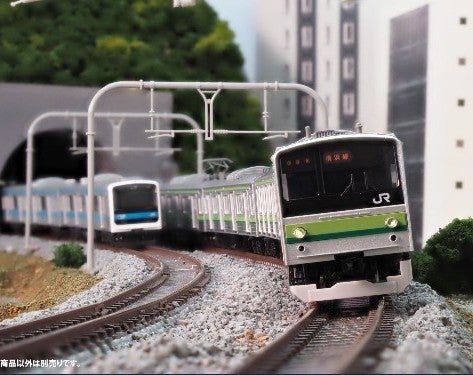 TEC STATION 205系（横浜線・クラH27編成)入線 | しんまち模型区 TOMIX