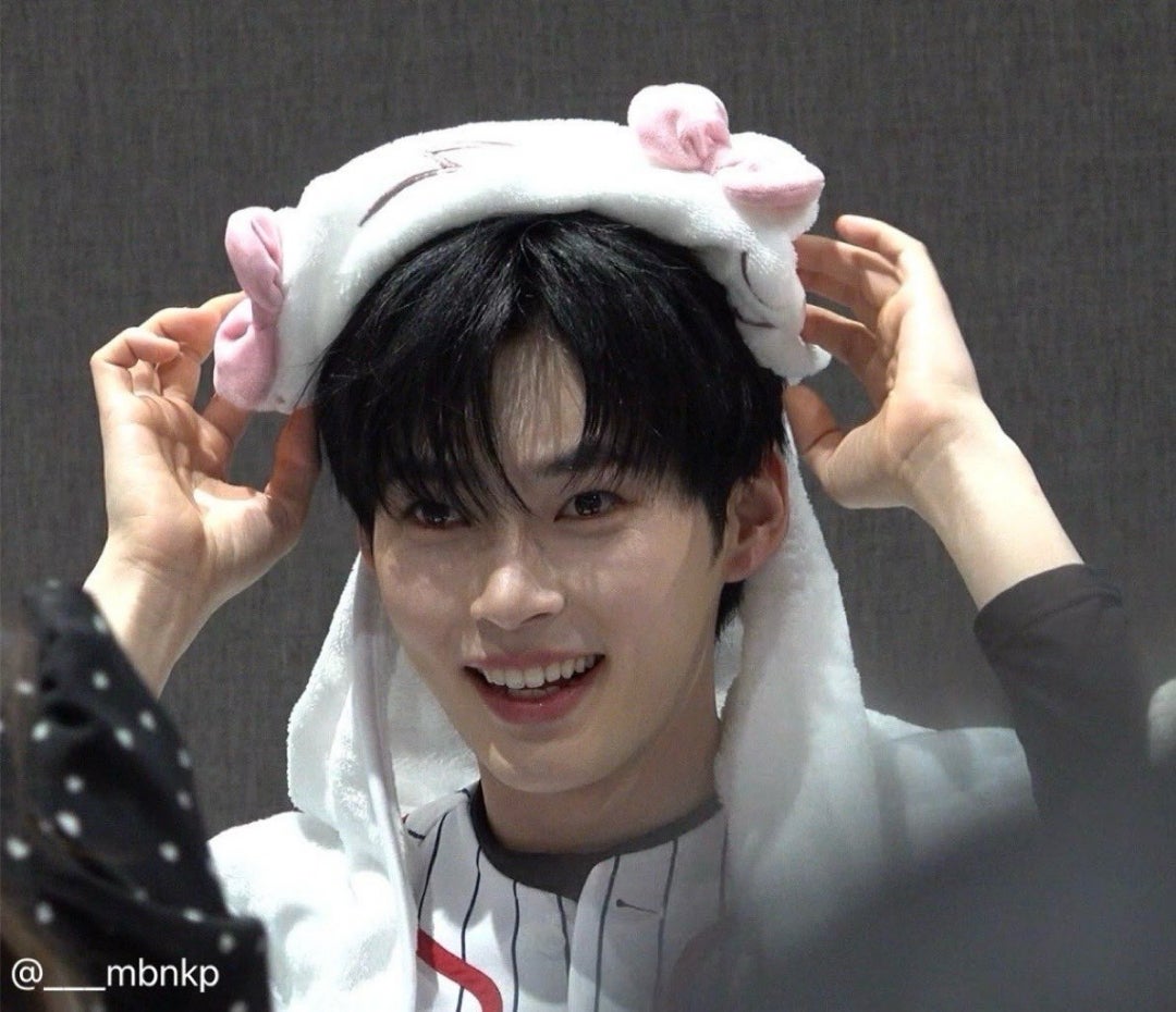 ハンビン 直筆 サイン チェキ ポラ ヨントン 動物パジャマ ハンビン