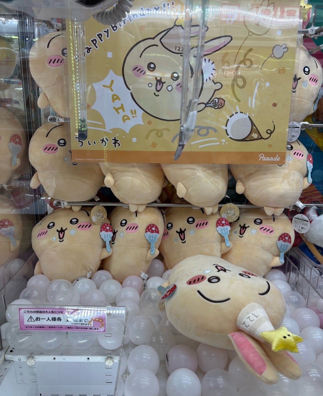 ちいかわ 誕生日なうさぎBIGぬいぐるみ | ちいかわ多めのコレクション