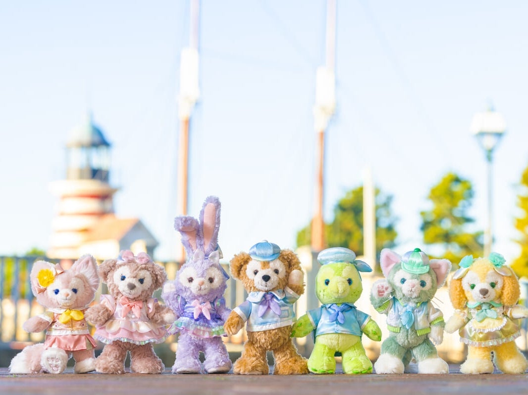 ダッフィー&フレンズ 20周年 バケパ限定 ポージープラッシー シェリー