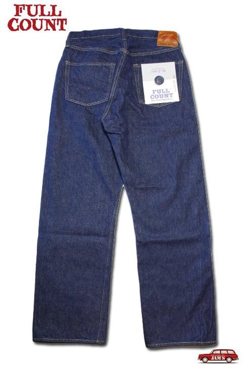 世界60本限定生産]「FULLCOUNT」本藍染め 14oz ワイドデニム