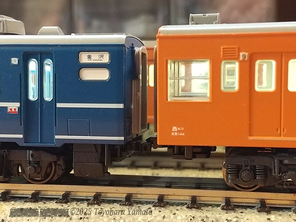 201系中央線色 車端銅箔とインレタ修復 [鉄道模型] | 重単5175 ～鉄道