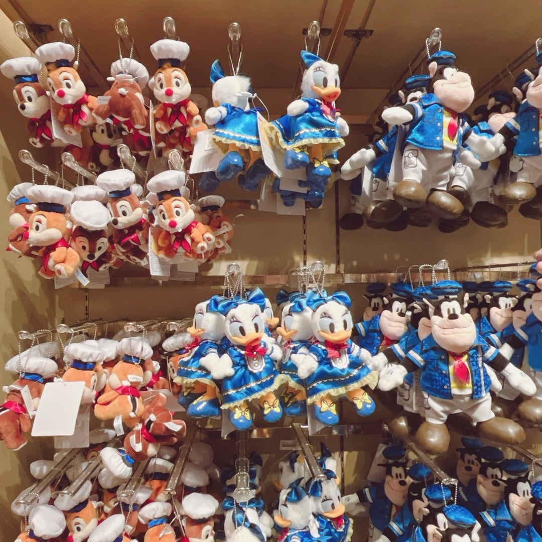 東京ディズニーシー20周年ぬいぐるみバッチセット ぬいぐるみバッジ