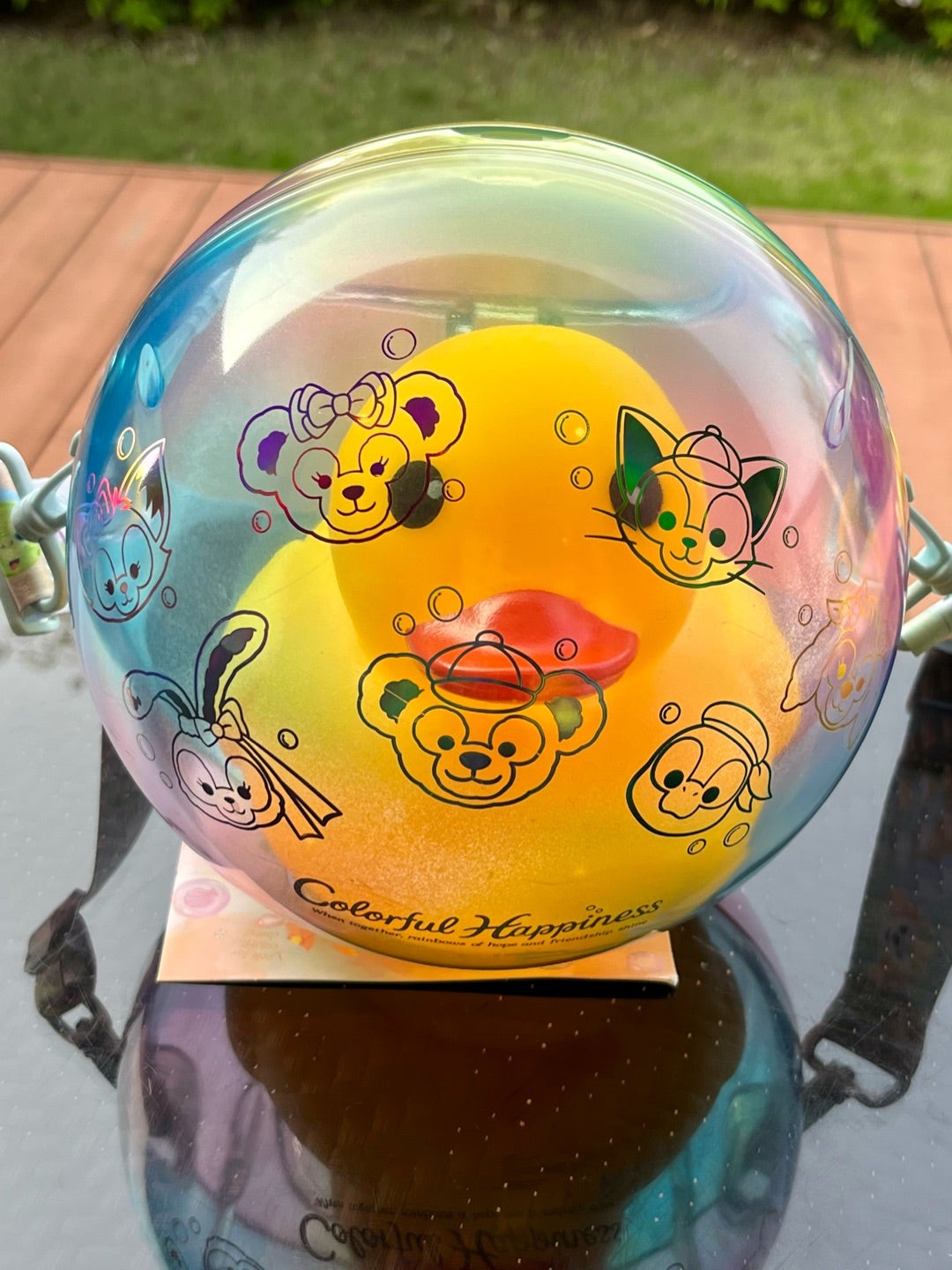 ディズニー ポップコーンバケット カラフルハピネス 公式】ダッフィー